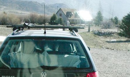 Solar glare from a residential rooftop installation